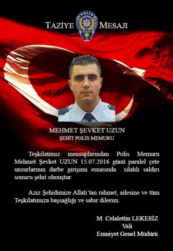 15.07.2016 Şehit Polislerimiz