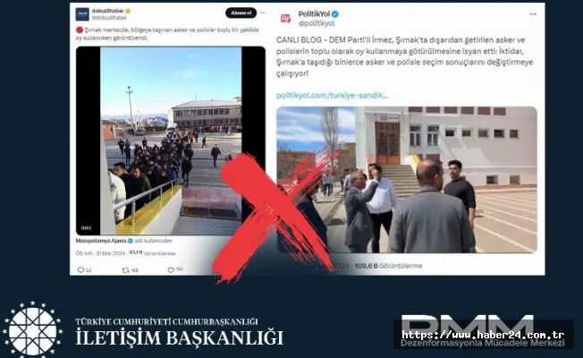 İletişim'den 'provokatif iddialara' açıklama