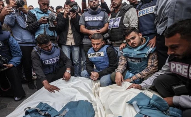 İsrail saldırılarında 152 gazeteci öldü