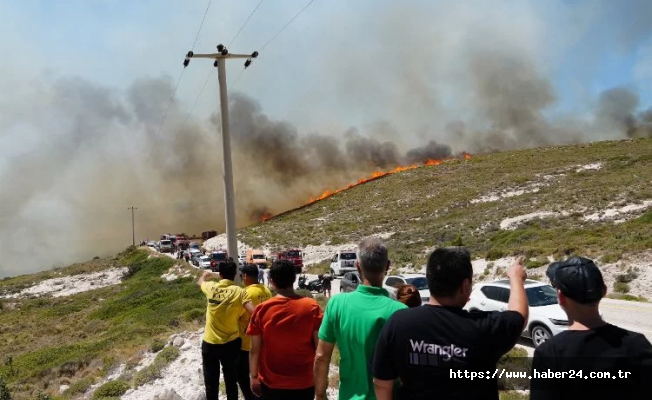 Çeşme'deki yangından acı haber!