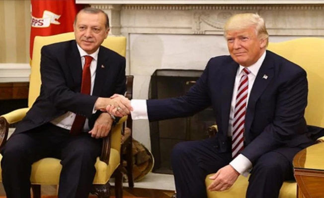 Cumhurbaşkanı Erdoğan Trump'la görüştü