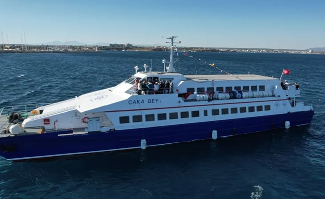 Muğla'da deniz otobüsü seferlerine yoğun ilgi