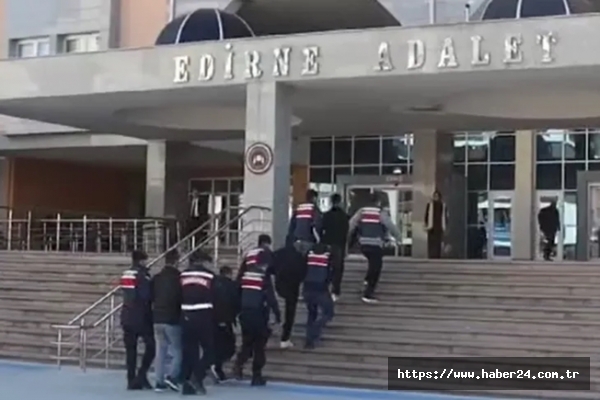 Edirne’de jandarma 5 göçmen organizatörü yakaladı