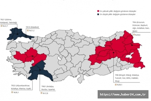 'Merkez'in Konut Fiyat Endeksi reelde azaldı!