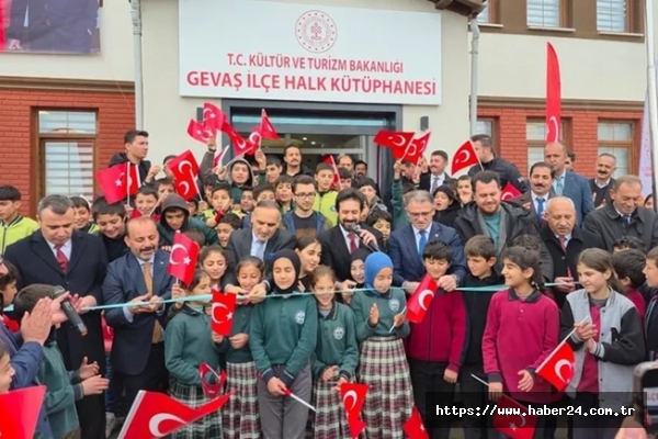 Van’da 10 yeni kütüphane hizmete açıldı