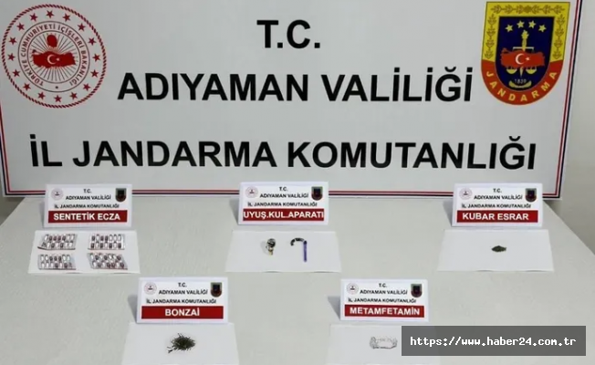 Adıyaman’da uyuşturucu operasyonu: 16 gözaltı