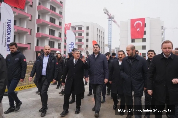 Bakan Kurum'dan afet bölgesine yakın mercek