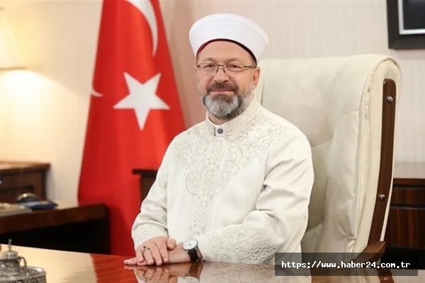 Diyanet İşleri Başkanı Erbaş'tan üç aylar mesajı