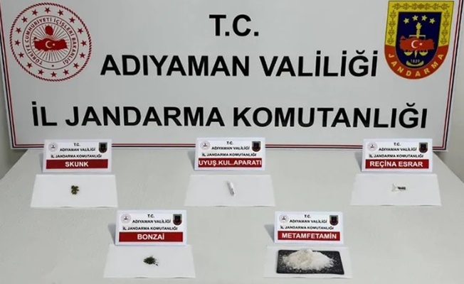 Adıyaman'da uyuşturucu operasyonu: 25 gözaltı!