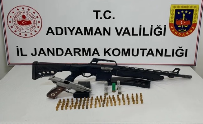 Adıyaman’da silah ve mühimmat operasyonu