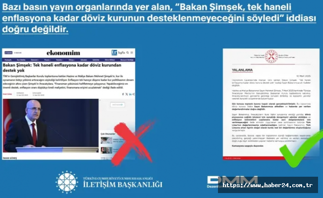 İletişim'den enflasyon ve döviz kuru açıklaması