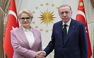 Erdoğan Akşener'i kabul etti