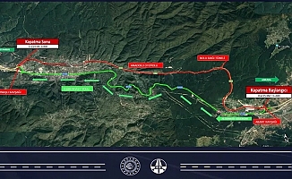 Bolu Dağı tüneli tek yönlü uzatma çalışması yapılacak