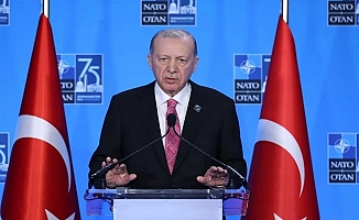 Cumhurbaşkanı Erdoğan: İsrail'in NATO ile ortaklık ilişkisi sürdürmesi mümkün değil
