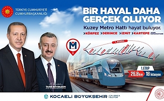 Kuzey Metro Hattı için şantiye çalışmaları başladı