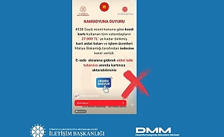 İletişim Başkanlığı uyardı!