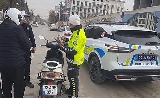 Adıyaman’da yaya geçidi denetimi